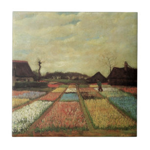 Carreau Bulb Fields de Vincent van Gogh.