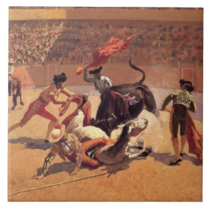 Carreau Bull Fighters in Mexico (par Frederic Remington)