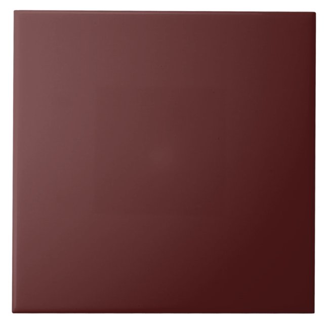 Carreau Burgundy Deep Red Personnalisé (Devant)