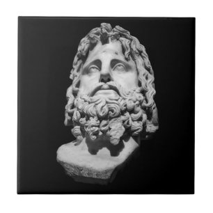 Carreau Buste gréco-romain