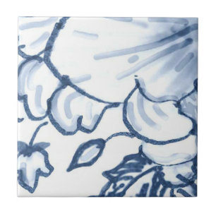 Carreau C2 - Tuile murale de panier de Delft - C2