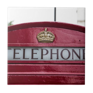 Carreau Cabine Téléphonique Rouge de Londres