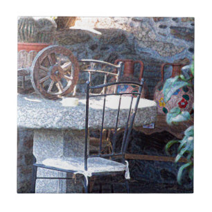 Carreau Cactus espagnol et vie morte