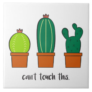 Carreau Cactus illustré