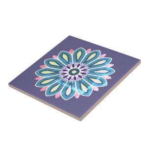 CARREAU CADEAU FLEUR POUR MAMAN FILLE SOEUR AMIE ENSEIGNAN