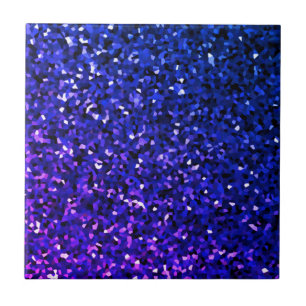 Carreau Cadeau Turquoise coloré brillant bleu brillant