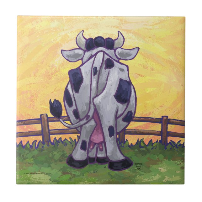 Carreau Cadeaux et accessoires de vache (Devant)