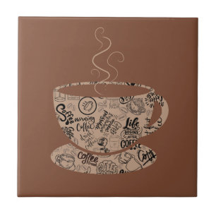 Carreau Café foncé