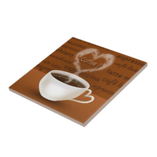 Carreau Café ? Fumée en forme de coeur