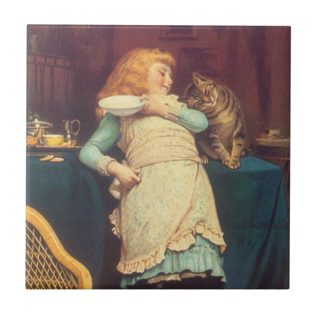 Carreau Cajolerie est mieux que taquinerie Charles Burton  (Devant)