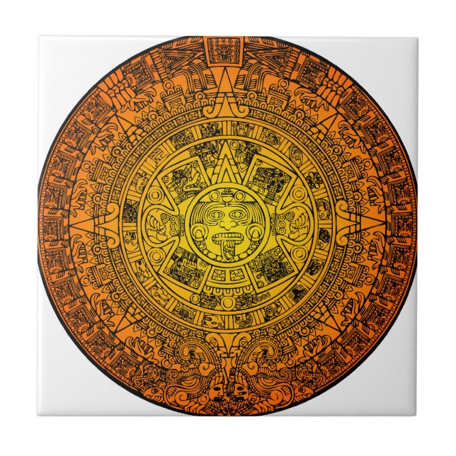 Carreau Calendrier maya (Devant)
