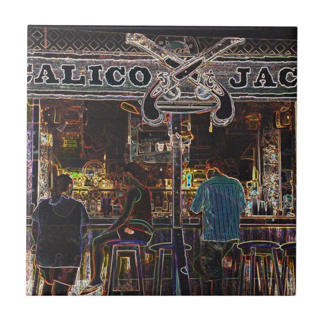 Carreau Calico Jacks Grand Cayman (Devant)