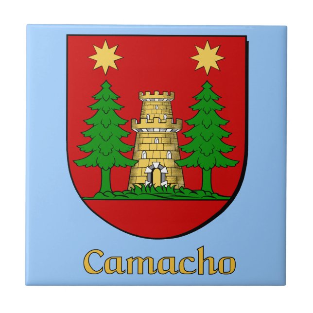 Carreau Camacho Family Shield (Devant)