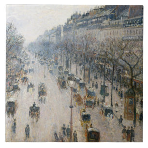 Carreau Camille Pissarro - Boulevard Montmartre