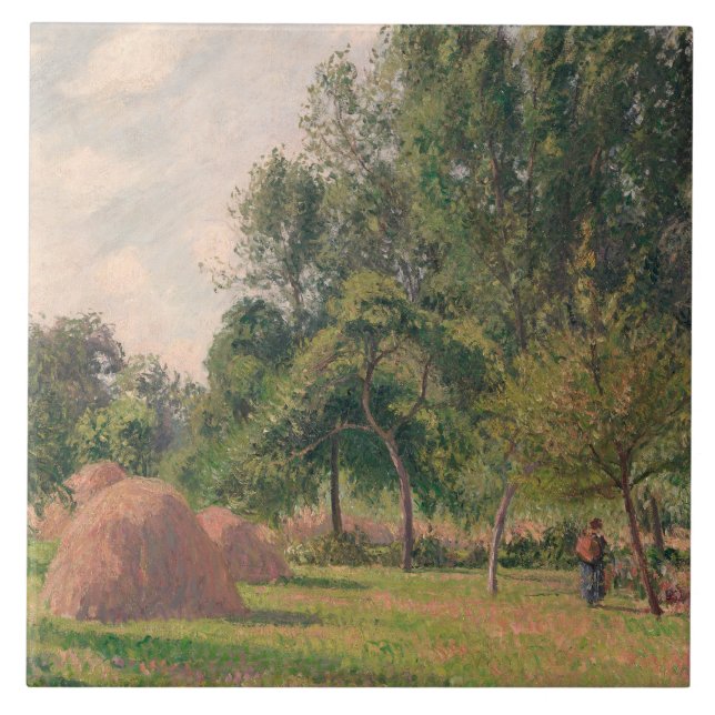 Carreau Camille Pissarro - Emballages, Matin, Eragny (Devant)