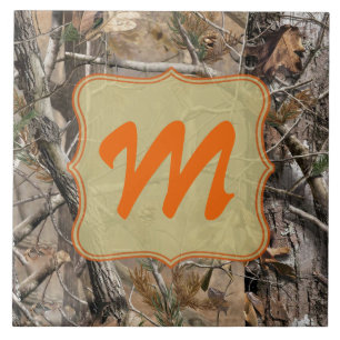 Carreau Camo Camouflage Chasse Véritable Monogramme Displa