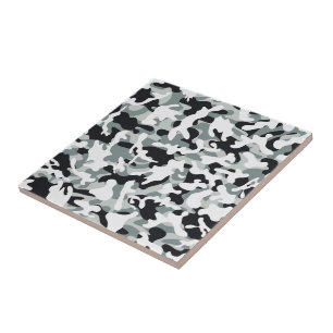 Carreau Camouflage Poussière de Neige