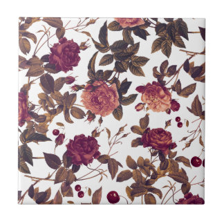 Carreau Campagne Ferme Bourgogne Rose Cherry