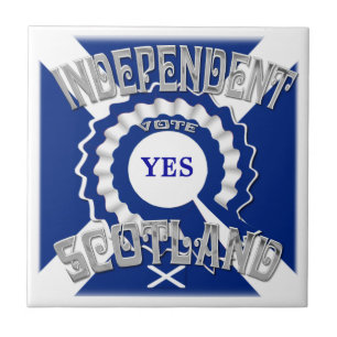 Carreau Campagne pour l'indépendance de Sottish