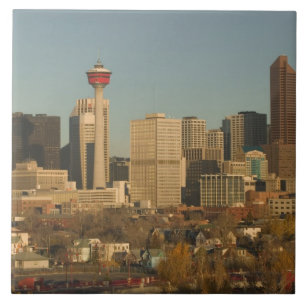 Carreau Canada, Alberta, Calgary : Skyline de la ville à p