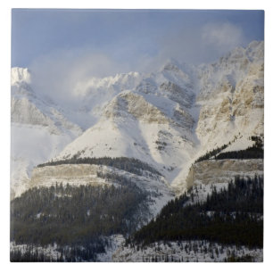Carreau Canada, Alberta, parc national de Banff. Vue de