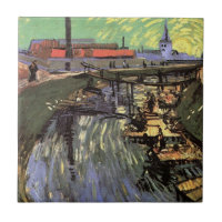 Canal avec des femmes lavant par Vincent van Gogh