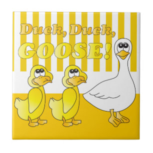 Carreau Canard, canard, thème de crèche de bébé d'oie