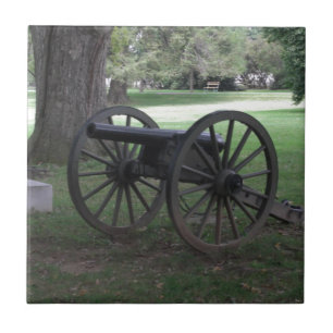 Carreau Canon de guerre civile à Gettysburg