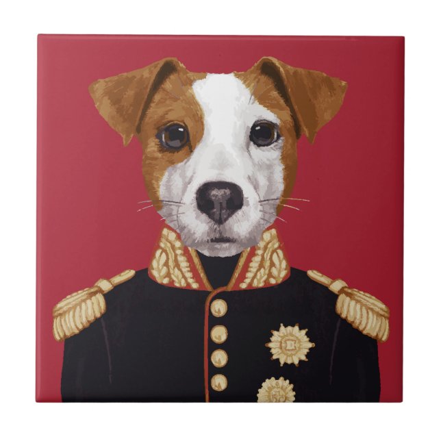 Carreau Capitaine Jack Russell (Devant)