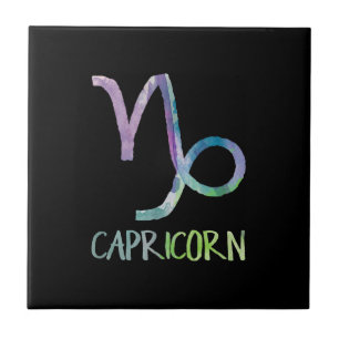 Carreau Capricorne Symbole Zodiaque Astrologie Chèvre de m