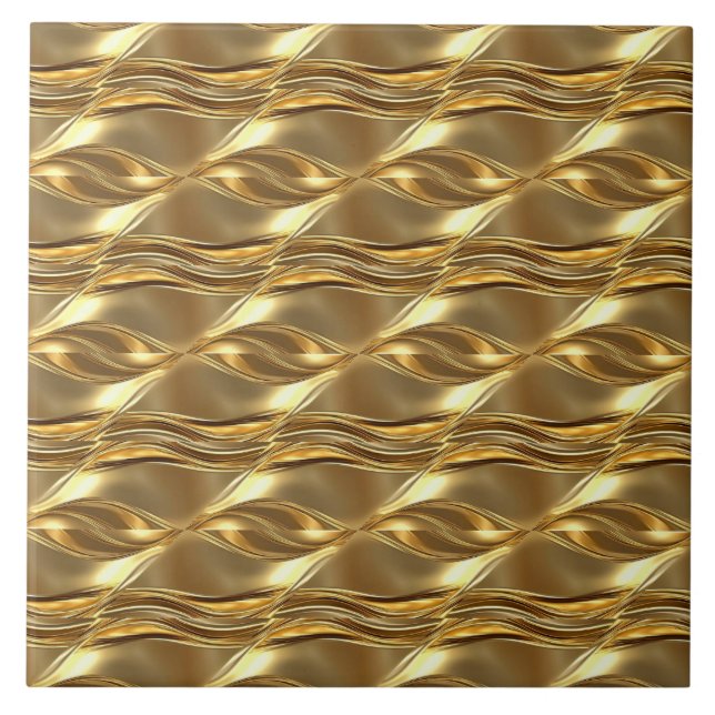 Carreau Captivating gold pattern (Devant)