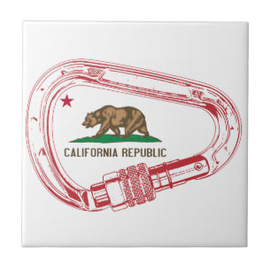 Carreau Carabiner d'Escalade californienne