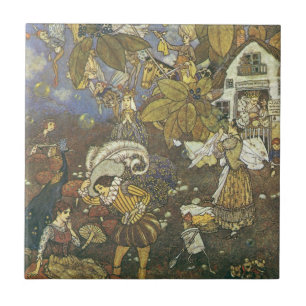 Carreau Caractères vintage Classic Storybook, Edmund Dulac