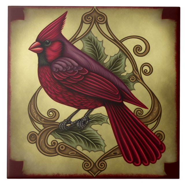 Carreau Cardinal rustique (Devant)