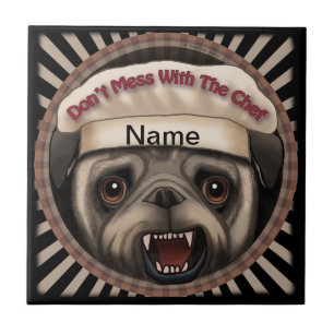 Carreau Carlin Mess Avec Chef