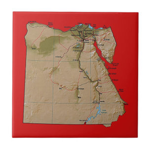 Carreau Carnet de cartes d'Égypte