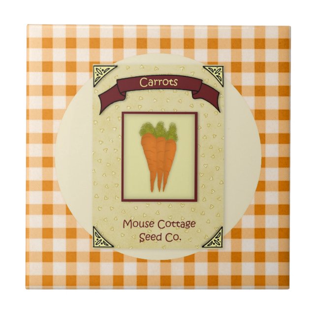 Carreau Carotte Graines Carottes (Devant)