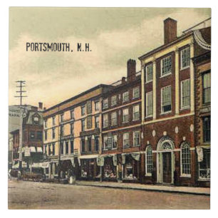 Carreau Carré du marché, Portsmouth, NH, 1905,