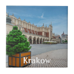 Carreau Carré principal dans la vieille ville de Cracovie,