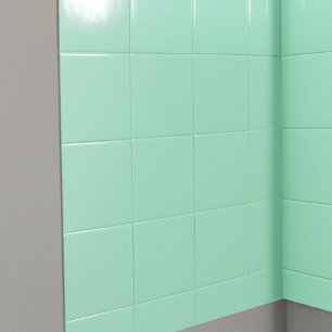 Carreau Carré Seafoam Green (cuisine rétro et salle de bai