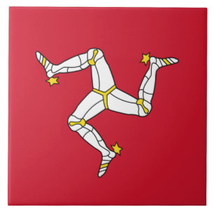 Carreau Carrelage à drapeau de l'île de Man