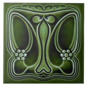 Carreau Carrelage Art nouveau cheminée décorative