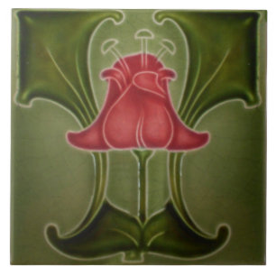 Carreau Carrelage Art nouveau cheminée décorative