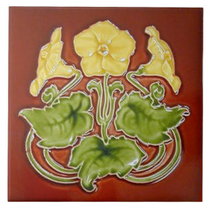 Carreau Carrelage Art nouveau cheminée décorative