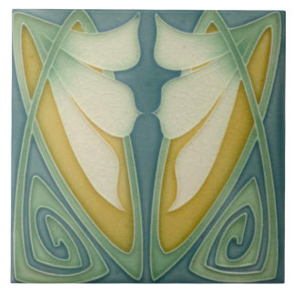 Carreau Carrelage Art nouveau cheminée décorative