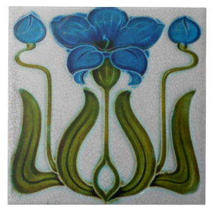 Carreau Carrelage Art nouveau cheminée décorative