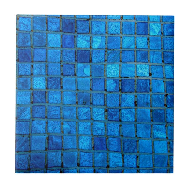 Carreau Carrelage bleu sous-marin (Devant)