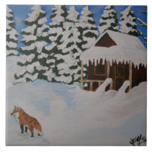 Carreau Carrelage Cabine d'hiver