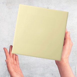 Carreau Carrelage couleur jaune pastel