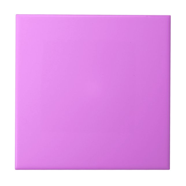 Carreau Carrelage couleur solide rose bonbon (Devant)